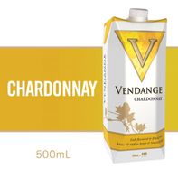 Vendange Chardonnay White Wine 500ml Tetra