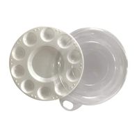 Craft Smart 10-Well Paint Palette With Lid