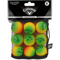 Callaway HX Multi Color Practice Balls – 9 Pack