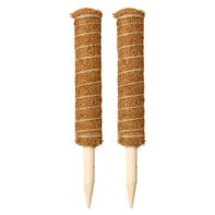 Gardenline Coco Plant Support Sticks, Set of 2