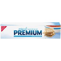 Premium Original Topped with Sea Salt Saltine Crackers