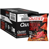 Quest Protein Chips, Hot & Spicy Flavor, Tortilla Style