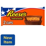 Reese's Milk Chocolate Peanut Butter Cups, Candy Pack, 1.5 oz