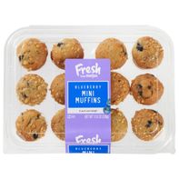 Meijer Fresh Blueberry Mini Muffins