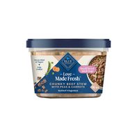Blue Buffalo Love Made Fresh Dog Food, Small Breed Adult, Chunky Beef Stew