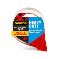 Scotch 1.88 In. X 54.6 Yds. Heavy Duty Shipping Packaging Tape With Dispenser