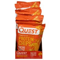 Quest Tortilla Style Nacho Cheese Flavor Protein Chips