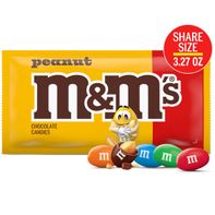 M&M's Peanut Chocolate Football Candy Share Size
