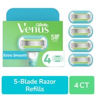 Gillette Venus Extra Smooth Women's Razor Blade Refills Cartridges