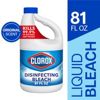 Clorox 81 Oz. Concentrated Regular Disinfecting Liquid Bleach Cleaner