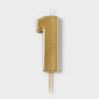 Spritz Number 1 Candle - Gold