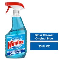 Windex® Glass Cleaner, Original Blue, Spray Bottle, 23 fl oz
