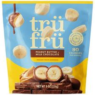 Tru Fru Frozen Bananas in Peanut Butter & Milk Chocolate