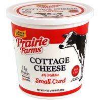 Prairie Farms 4% Small Curd Cottage Cheese