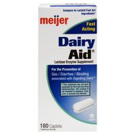 Meijer Fast Acting Dairy Aid Caplets