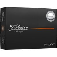 Titleist 2025 Pro V1 Enhanced Alignment Golf Balls - White