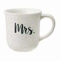 Honeybloom Farmhouse Speckled Stoneware Mrs. Mug