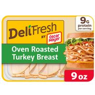 Oscar Mayer Deli Fresh Oven Roasted Turkey Breast Sliced Deli Meat