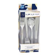 Kroger® Elevated Elegance Heavyweight Plastic Cutlery Set - Silver