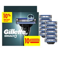 Gillette Mach3 Men's 3-Blade Razor Blades Refills Cartridges