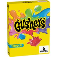 Gushers Tropical Fruit Flavored Snacks