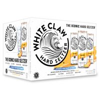 White Claw Hard Seltzer Mango, 12 Pack, 12 fl oz Cans, 5% ABV