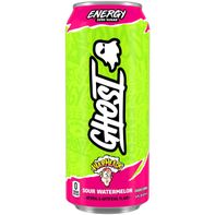 GHOST Energy Drink, Sour Watermelon, 12 Pack
