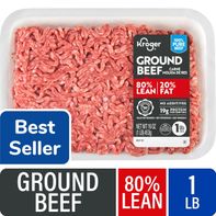 Kroger® 80/20 Ground Beef Tray 1 LB