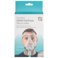 NuvoMed CPAP Complete Face Silicone Mask
