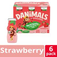 Dannon Strawberry Smoothies