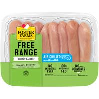 Foster Farms Simply Raised Boneless Skinless Chicken Breast Tenders