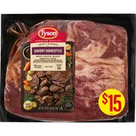 Tyson Premium Quality Savory Homestyle Beef Chuck Roast