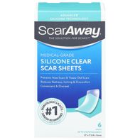 ScarAway® Clear Silicone Scar Sheets