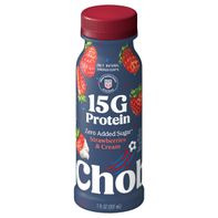 Chobani Zero Added Sugar Greek Yogurt Strawberries & Cream Protein Drink