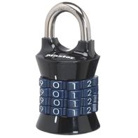 Master Lock Set Your Own 4 Dial Combination Padlock