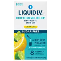 Liquid I.V. Electrolyte Drink Mix, Sugar-Free, Lemon Lime