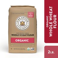 King Arthur Baking Company 100% Organic Whole Wheat Flour, 100% Whole Grain, Non-GMO Project Verified