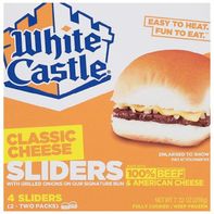 White Castle Sliders, Classic Cheese