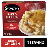 Stouffer's Baked Chicken Single Serve Frozen Chicken Dinner Single Frozen Meals
