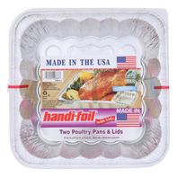 Handi-foil Cook-n-Carry Poultry Pans & Lids
