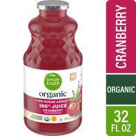 Simple Truth® Organic 100% Juice Cranberry Juice Bottle