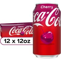 Coca-Cola Cherry Soda Cans