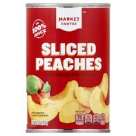 Market Pantry Peaches, Sliced