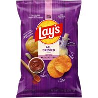 Lay's Potato Chips All Dressed Flavored 7 3/4 Oz