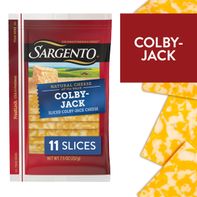 Sargento Colby-Jack Natural Sliced Cheese, 11 slices