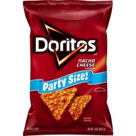 Doritos Tortilla Chips, Nacho Cheese, Party Size