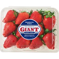 California Giant Long Stem Strawberries