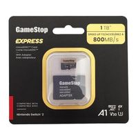 GameStop Express MicroSDXC Card With Adapter - Nintendo Switch 2 Compatible