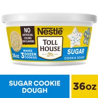 Nestle Toll House Sugar Cookie Dough Tub Ready to Bake Cookie Dough Oven Cookies