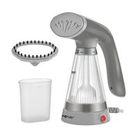 True & Tidy TS-20 Handheld Garment Steamer With Stainless Steel Nozzle - Gray